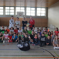 DFB- Mobil zu Besuch an der Dr. Eisenbarth Grundschule Oberviechtach